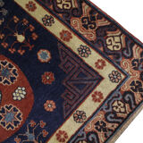 Handwoven antique wool khotan rug- 119x286cm