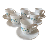 Coffee service Forget-me-not Arcopal
