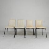Set of 4 Meurop chairs by Pierre Guariche, 1950s