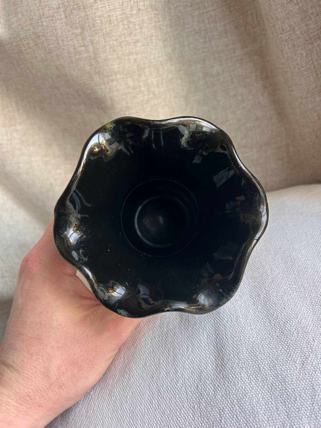 Superb Vintage Vallauris Vase - Psychedelic Decor