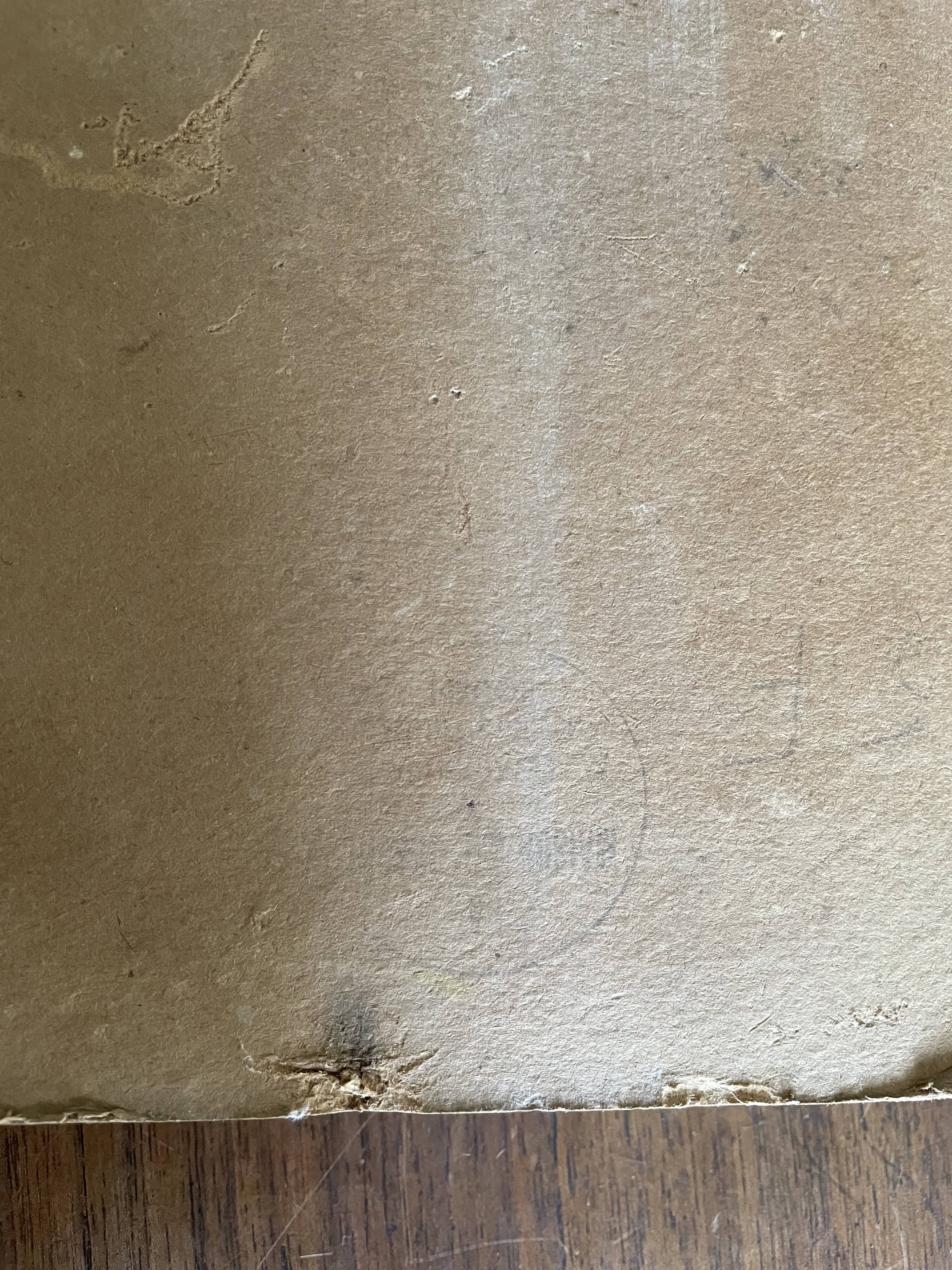 Oil on landscape cardboard 35 X 27