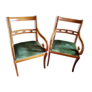 Paire de fauteuils néo-classique