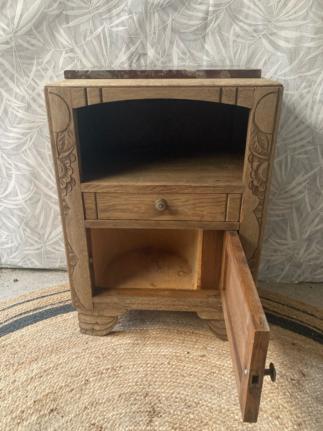 Art Deco bedside table