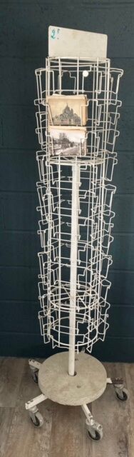 Old postcard display