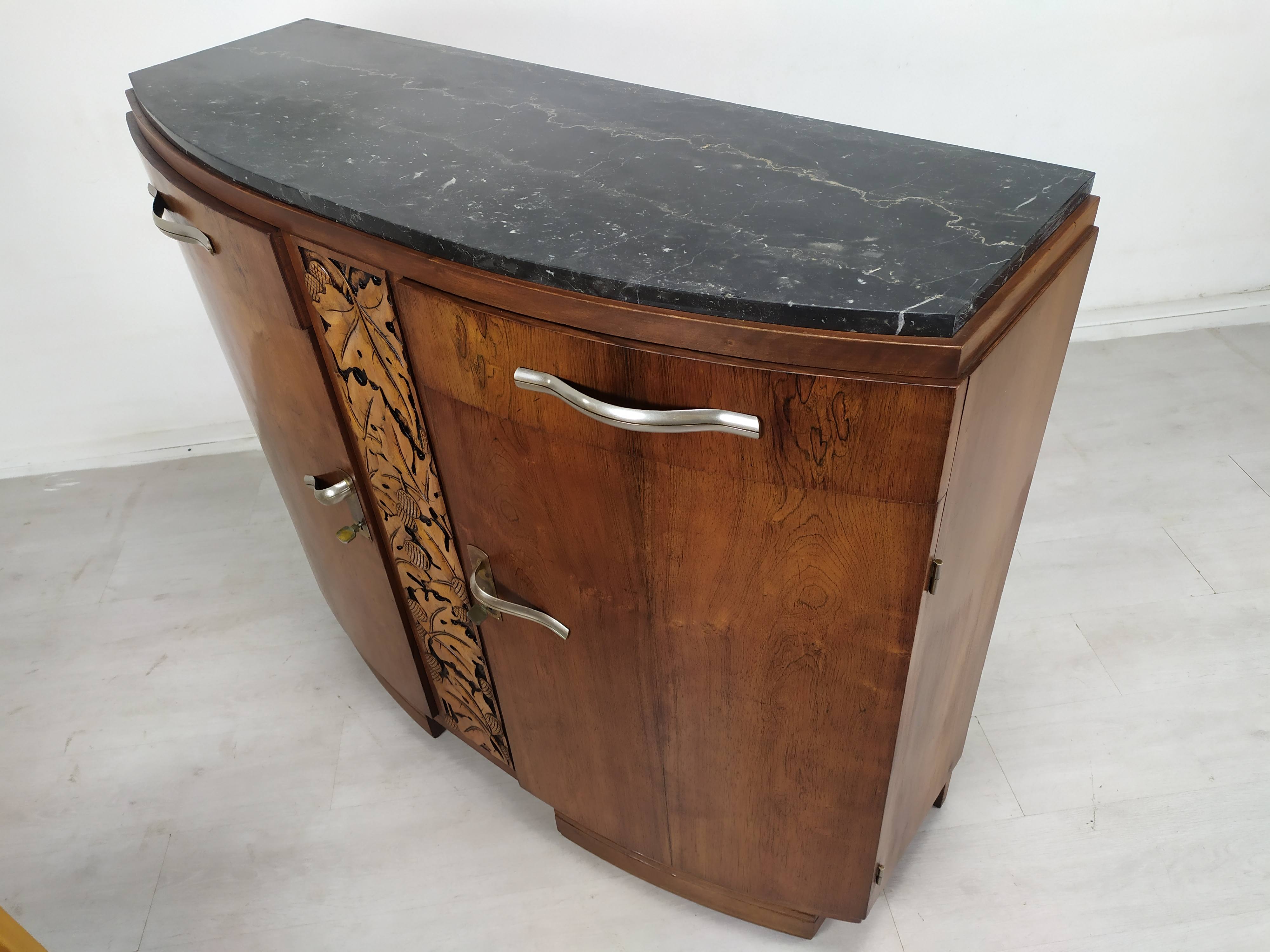 Art deco rosewood sideboard