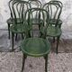 Série de 6 chaises de bistrot design Thonet, édition inconnue