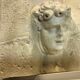 Statue bust roman man