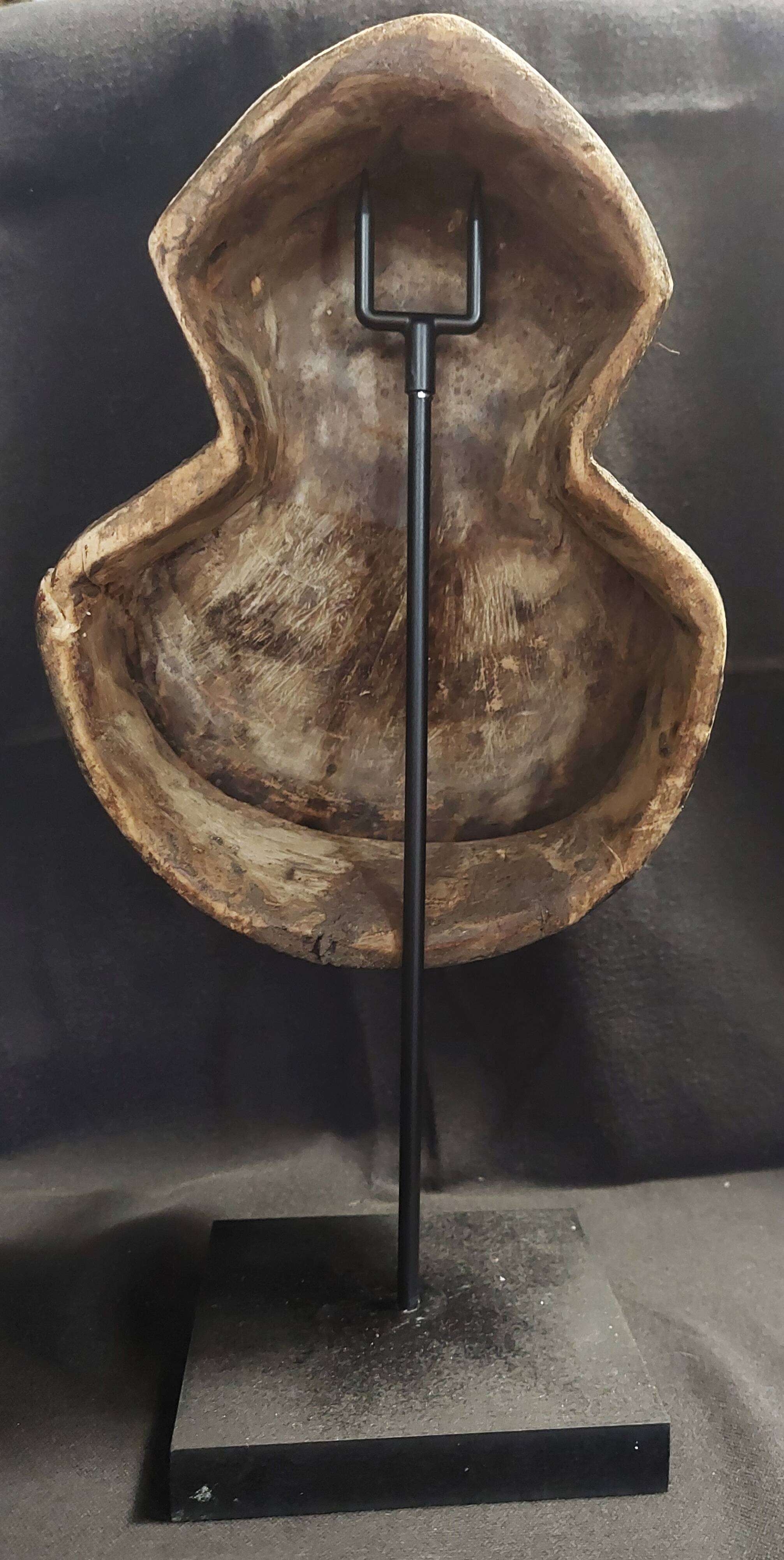 Masque animalier Hemba Soko Mutu RDC milieu XXème