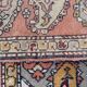 Vintage sinkiang carpet for handmade corridor 90x358 cm