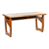 Desk with two openwork cheeks on the sides design 1980