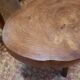 Tree trunk coffee table