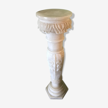 Alabaster light column