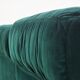 Fauteuils en Chenille de Seven Salotti, 1970s, Set de 5