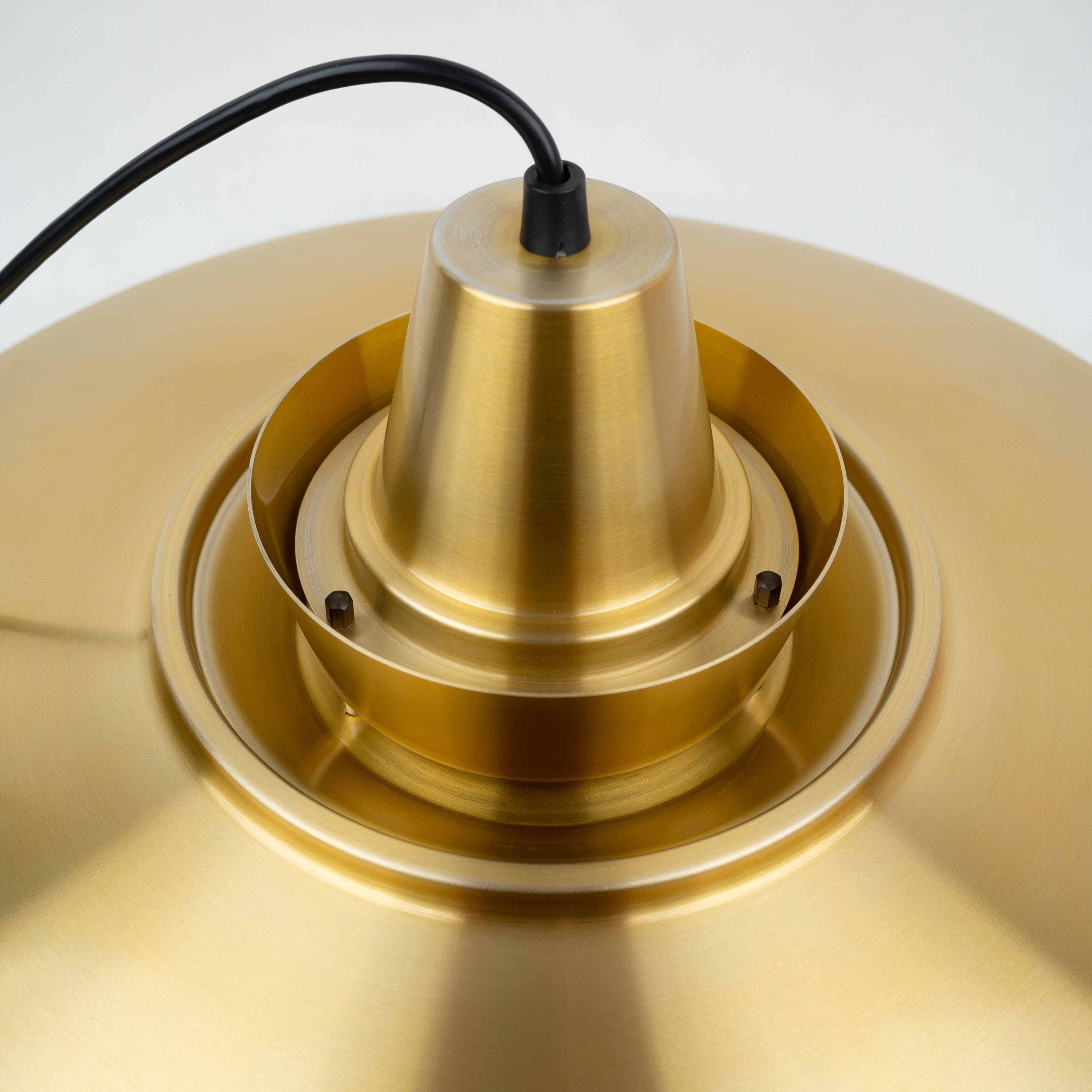 Danish vintage pendant light by David Mogensen, Superlight, 1970s