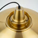 Danish vintage pendant light by David Mogensen, Superlight, 1970s