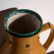 Old glazed ceramic pot – Central Europe, around 1930