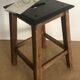 Old wooden stool