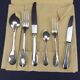 Christofle, Cluny, 6 sets of 6 cutlery.
