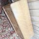 6-drawer chest – Transitional style 1960 – Fruitwood and brass