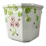 Ceramic flowerpot with relief, Martan, Portugal, 1960/80