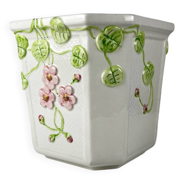 Cache-pot en barbotine, Martan, Portugal 1960-80