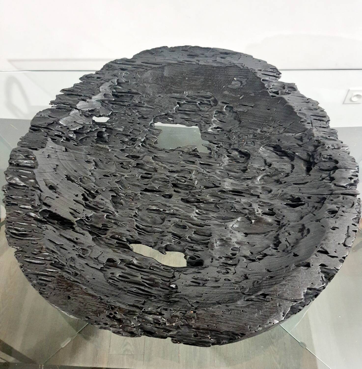 Natural wooden grand plateau