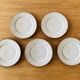 Lot of 5 speckled Tulowice dessert plates