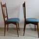 Pair of vintage Scandinavian chairs