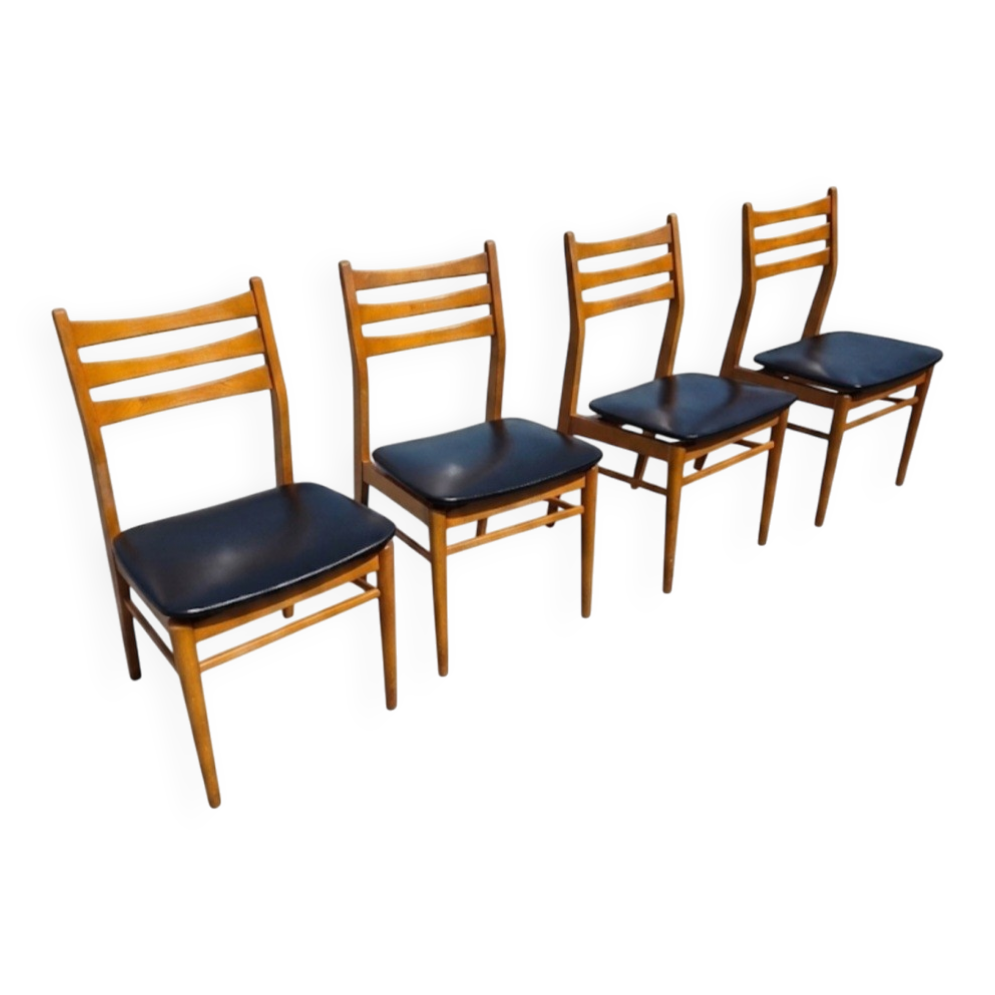4 Scandinavian chairs from the 1960s