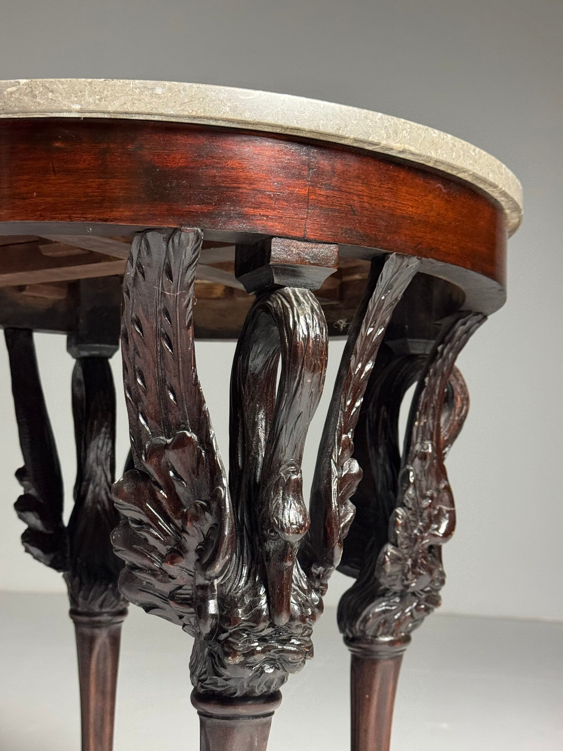 Empire gueridon 19th century mahogany