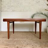 Vintage Scandinavian teak dining table