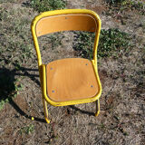Wooden school chair 80