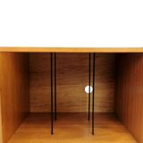 Gibbs teak record sideboard on hairpin legs mid century