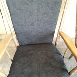 Pair of armcchairs fan Baumann