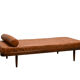 Scandinavian Daybed in Cognac Leather for Horsens Møbelfabrik, Denmark