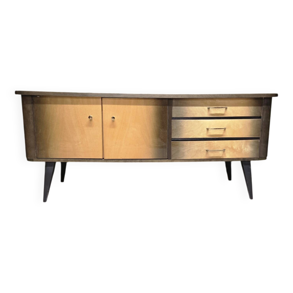 Petite enfilade 1960 vintage pied compas