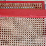 Set 4 chair B32 red Marcel Breuer Cesca