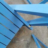 Set of 4 vintage folding chairs