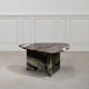 Vintage coffee table in Cipollino marble, 1970.