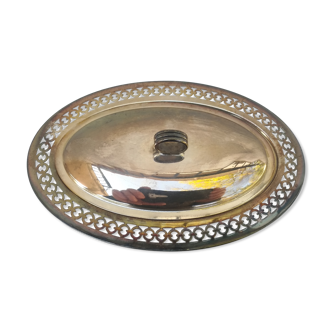 Silver metal butter maker