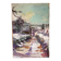Oil on canvas, landscape under the snow, Jacques Wallart