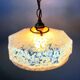 Art Deco glass pendant from Clichy in pink