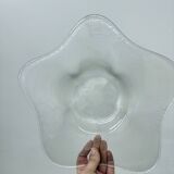 Antique bowl Willem Jacob Rozendaal for  Kristalunie Maastricht Coquille