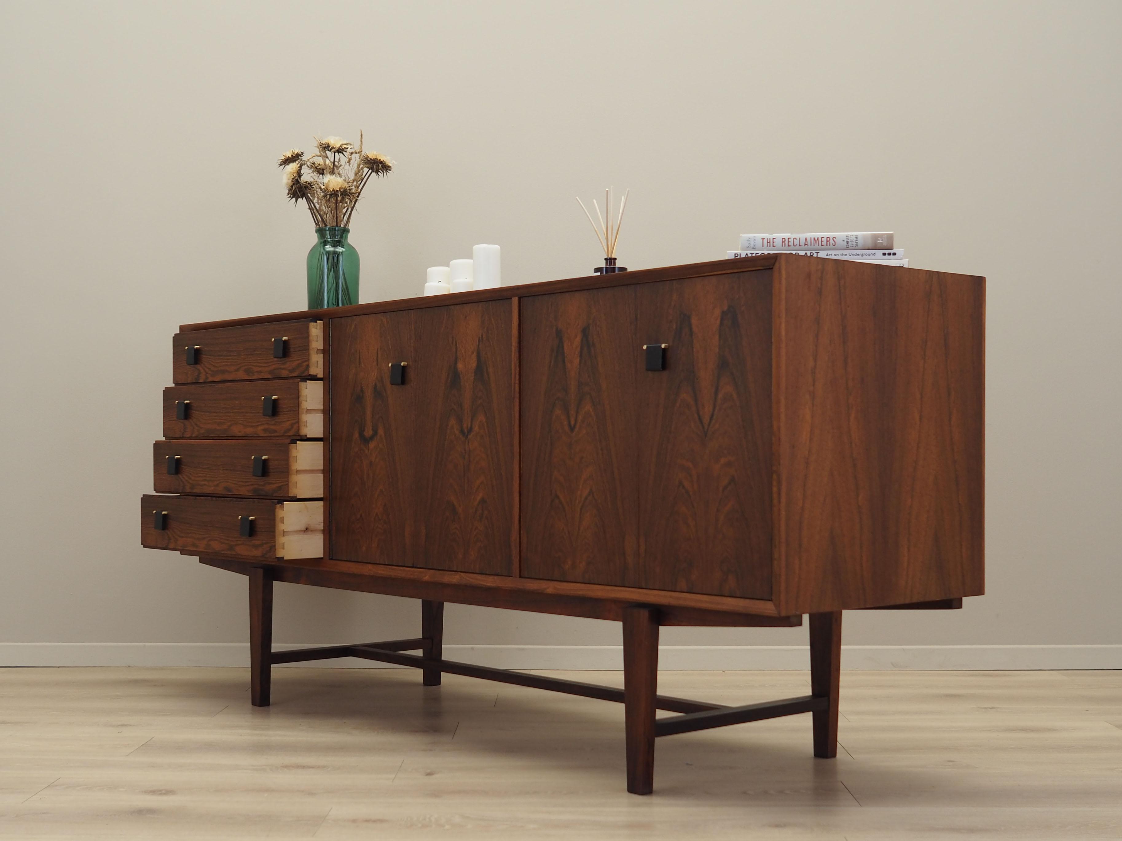 Rosewood sideboard, Danish design, 1960s, production: Denmark
