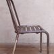Chaise industrielle tolix t4 métal 1930-1940