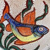 Daniel Etienne Vallauris ceramic plate