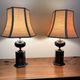 Maison le dauphin France: very large desk lamps from the 1970s