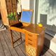 Vintage rattan hairdresser