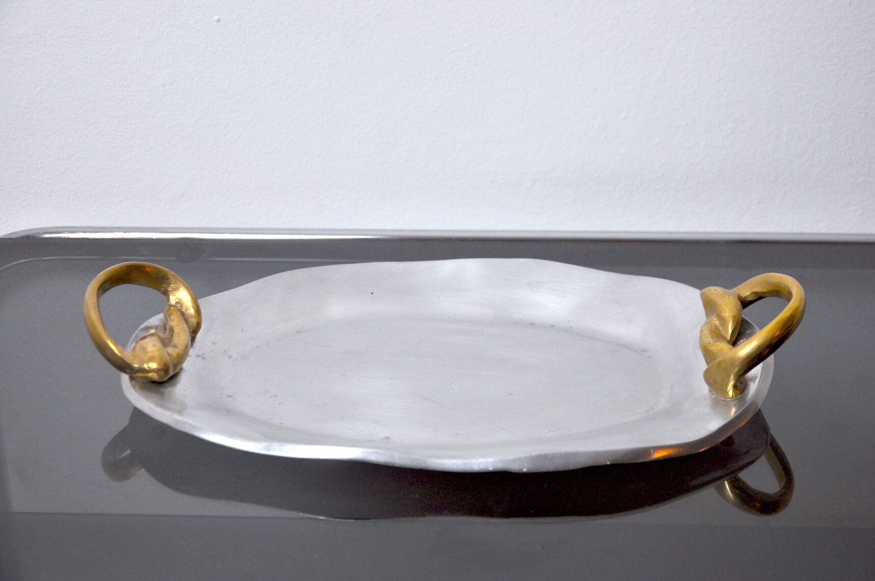 Brutalist dish by David Marshall, 1980, Spain