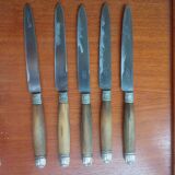Horn knives with 2 lions